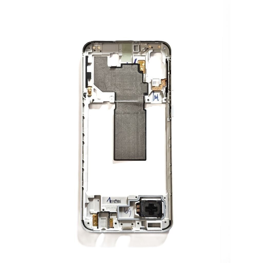 Samsung Galaxy A20s (A207) middle frame (Silver) (Pulled / Grade B) 1 Samsung Galaxy A20s (A207) middle frame (Silver) (Pulled / Grade B) 1