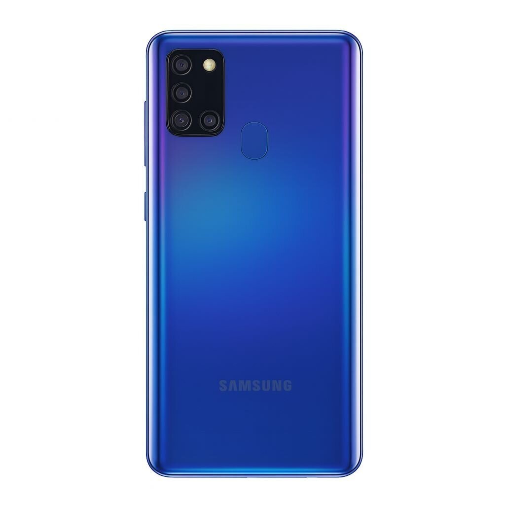 Samsung Galaxy A21s (A217) back cover with camera lens (Blue) (Pulled / Grade C)