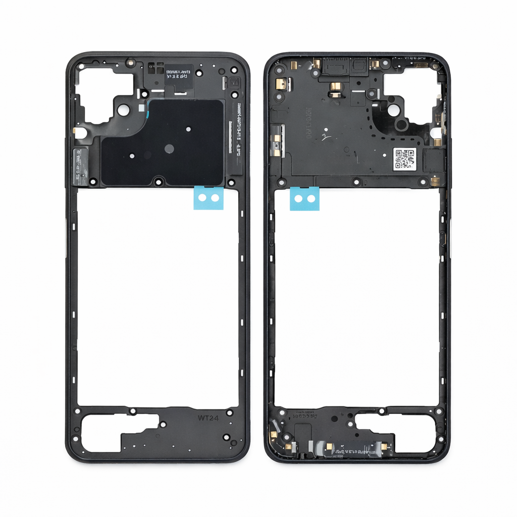 Samsung Galaxy A22 5G (A226) vidinis rėmelis (Black) (Pulled / Grade A)