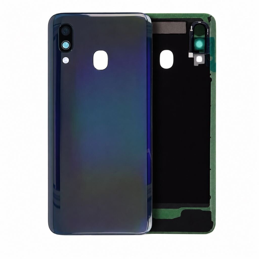 Samsung Galaxy A40 (A405) back cover with camera lens (Black) (Pulled / Grade B)