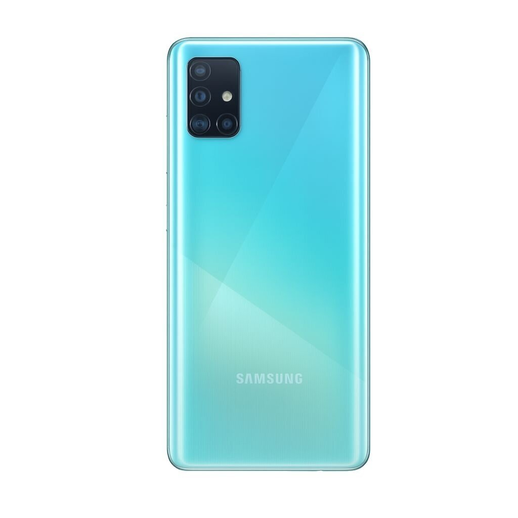 Samsung Galaxy A51 (A515) back cover with camera lens (Prism Crush Blue) (Pulled / Grade B) Samsung Galaxy A51 (A515) back cover with camera lens (Prism Crush Blue) (Pulled / Grade B)