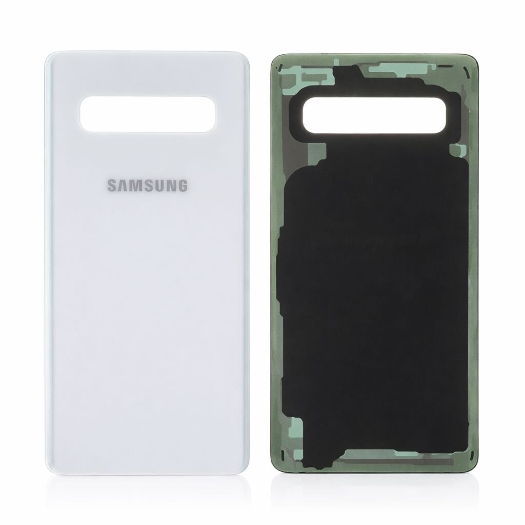 Samsung Galaxy S10 (G973) back cover (No Camera Lens) (White) (Pulled / Grade A) Samsung Galaxy S10 (G973) back cover (No Camera Lens) (White) (Pulled / Grade A)