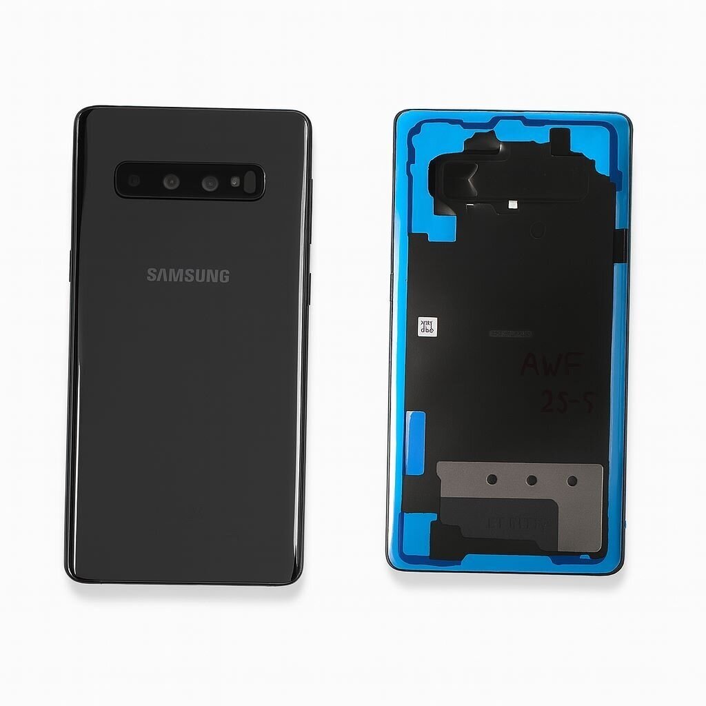 Samsung Galaxy S10 (G973) back cover with camera lens (Prism black) (Pulled / Grade B ) Samsung Galaxy S10 (G973) back cover with camera lens (Prism black) (Pulled / Grade B )
