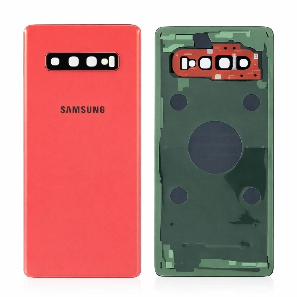 Samsung Galaxy S10 (G973) back cover with camera lens (Red) (Pulled / Grade A)