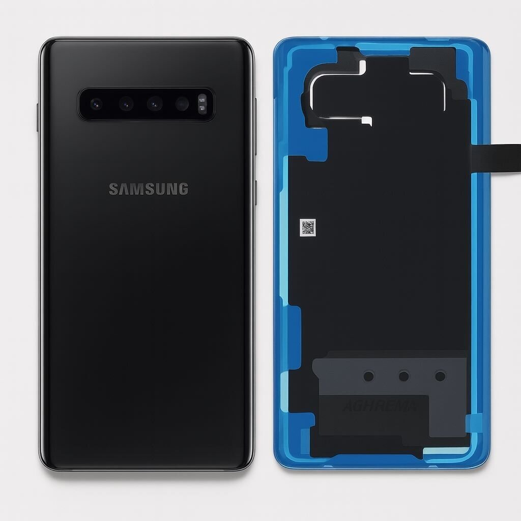 Samsung Galaxy S10+ (G975) back cover (Ceramic Black) (Pulled / Grade A) Samsung Galaxy S10+ (G975) back cover (Ceramic Black) (Pulled / Grade A)