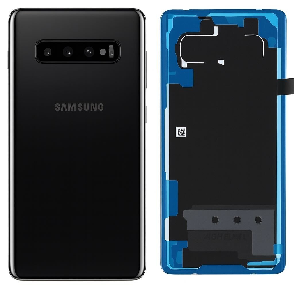 Samsung Galaxy S10+ (G975) back cover with camera lens (Prism Black) (Pulled / Grade A)