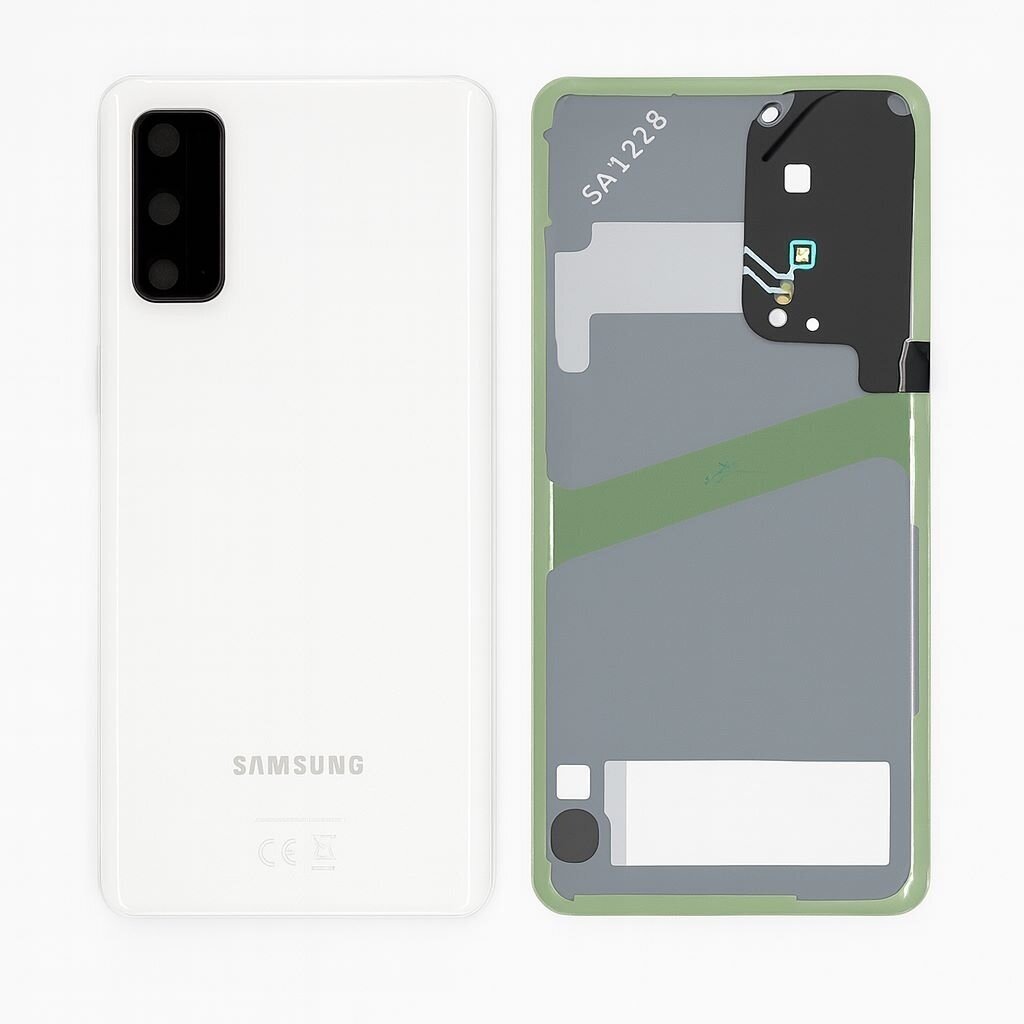 Samsung Galaxy S20 (G980) back cover with camera lens (White) (Pulled / Grade A)
