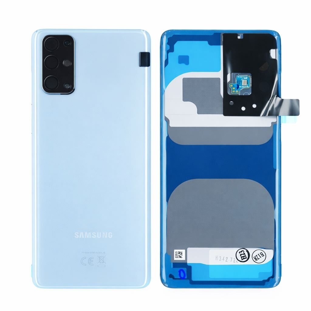 Samsung Galaxy S20+ (S985/986) back cover (Cloud Blue) (No Camera Lens) (Pulled / Grade A) Samsung Galaxy S20+ (S985/986) back cover (Cloud Blue) (No Camera Lens) (Pulled / Grade A)