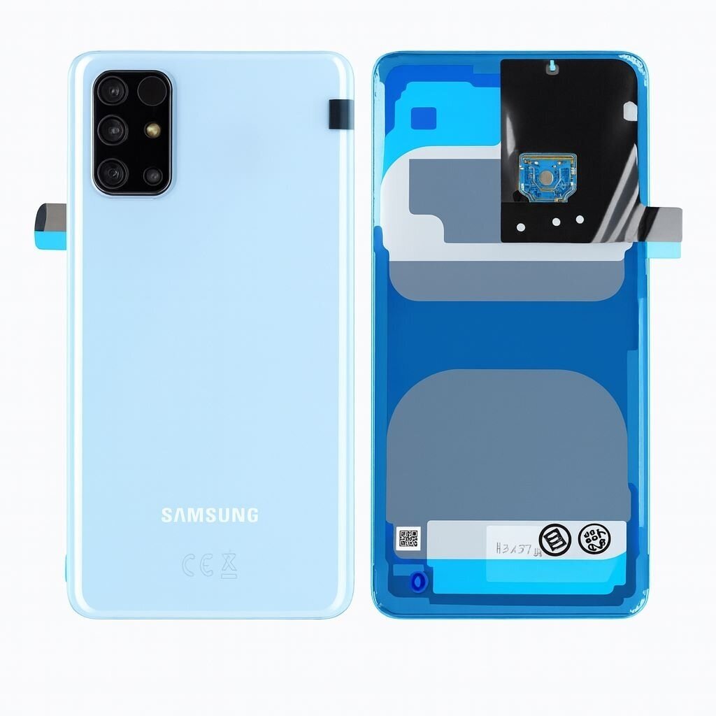 Samsung Galaxy S20+ (S985/986) back cover (NO CAMERA LENS) (Cloud Blue) (Pulled / Grade C)