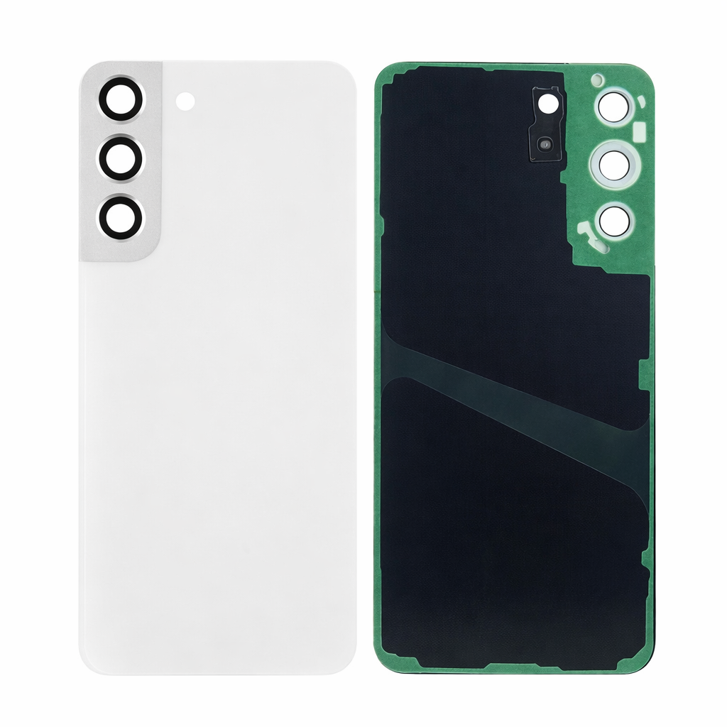 Samsung Galaxy S22 (S901) back cover with camera lens (White) (Pulled / Grade B)