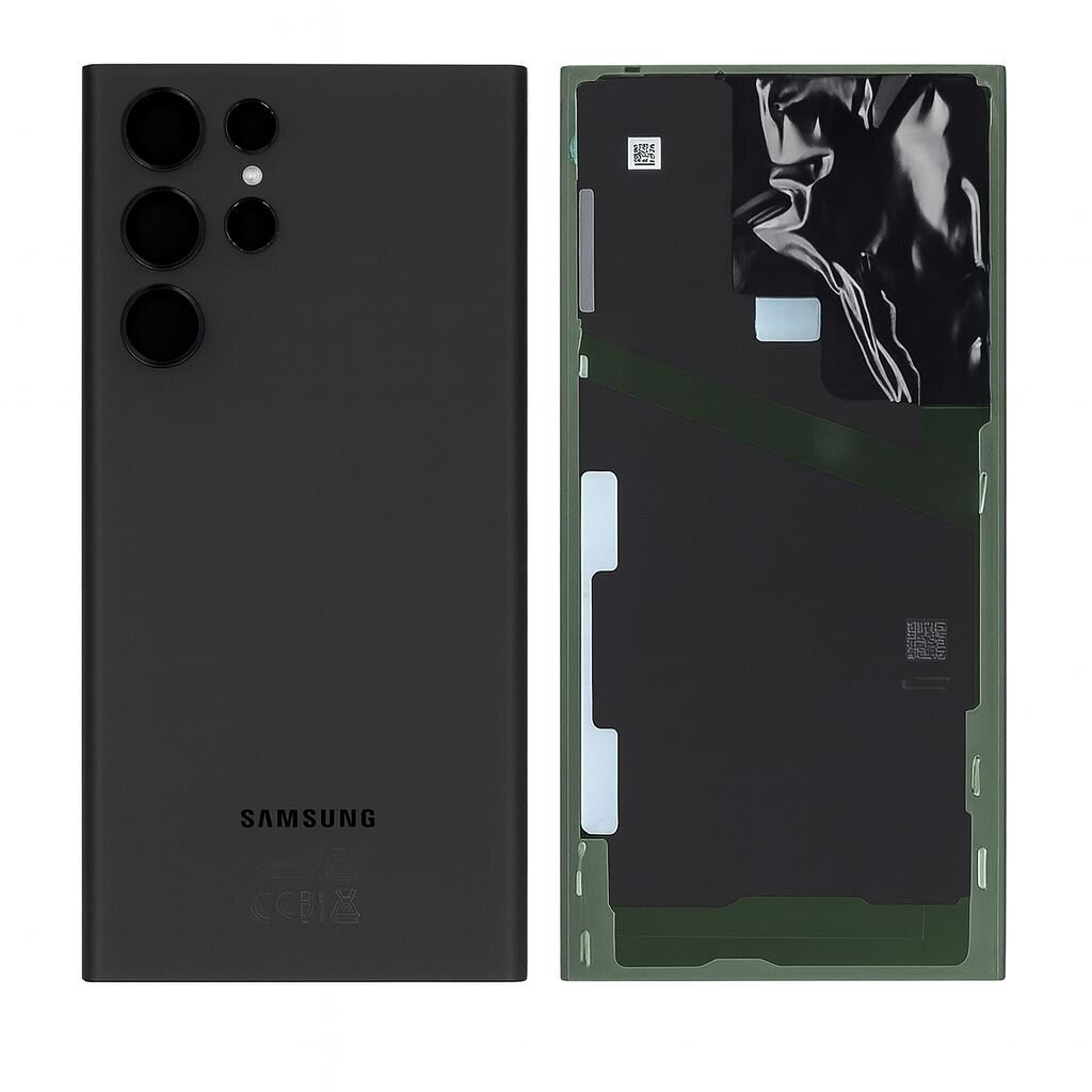 Samsung Galaxy S22 Ultra (S908) back cover (Black) (Pulled / Grade B)