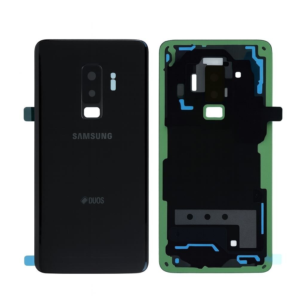 Samsung Galaxy S9+ (Duos G965F) back cover with camera lens(Midnight Black) (Pulled / Grade C)