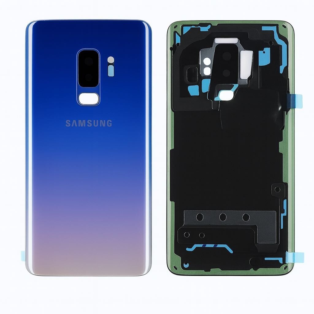 Samsung Galaxy S9+ (G965) back cover with camera lens (Polaris Blue) (Pulled / Grade C)