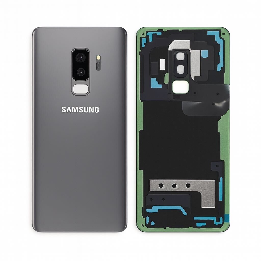 Samsung Galaxy S9+ (G965) back cover with camera lens(Titanium Grey) (Pulled / Grade B)