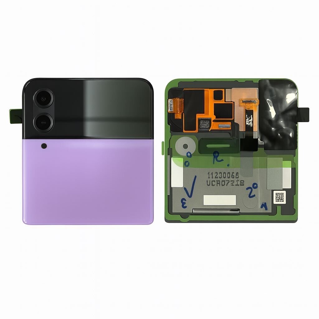 Samsung Galaxy Z Flip 4 (F721) back cover with LCD (Bora Purple) (Pulled / Grade B) Samsung Galaxy Z Flip 4 (F721) back cover with LCD (Bora Purple) (Pulled / Grade B)