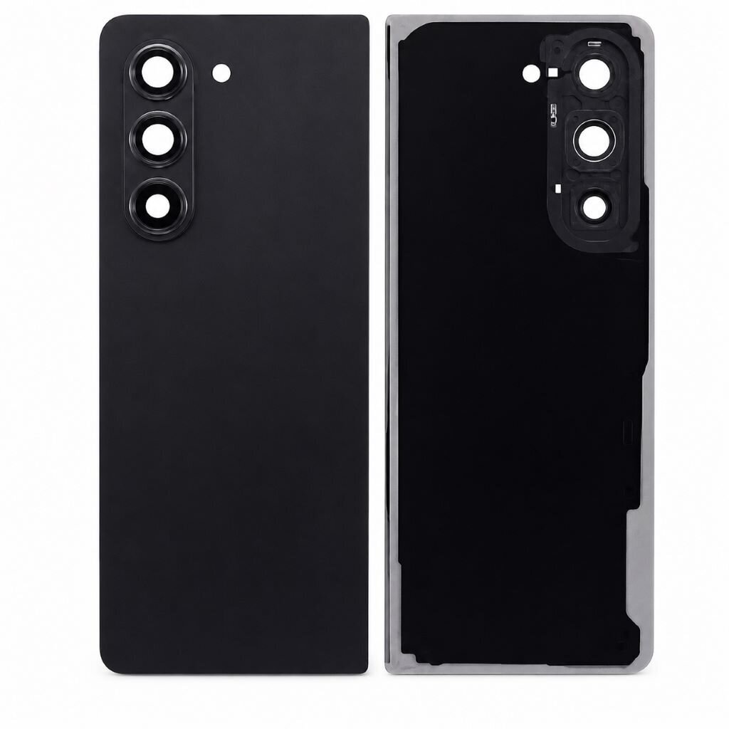 Samsung Galaxy Z Fold 5 (SM-F946) back cover with camera lens (Black) (Pulled / Grade C)