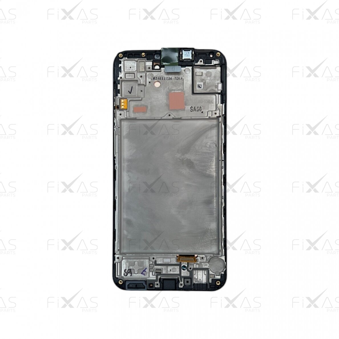 Samsung Galaxy A15 4G / A15 5G (A155 / A156) ekranas su rėmeliu (Black) (Service Pack) 1