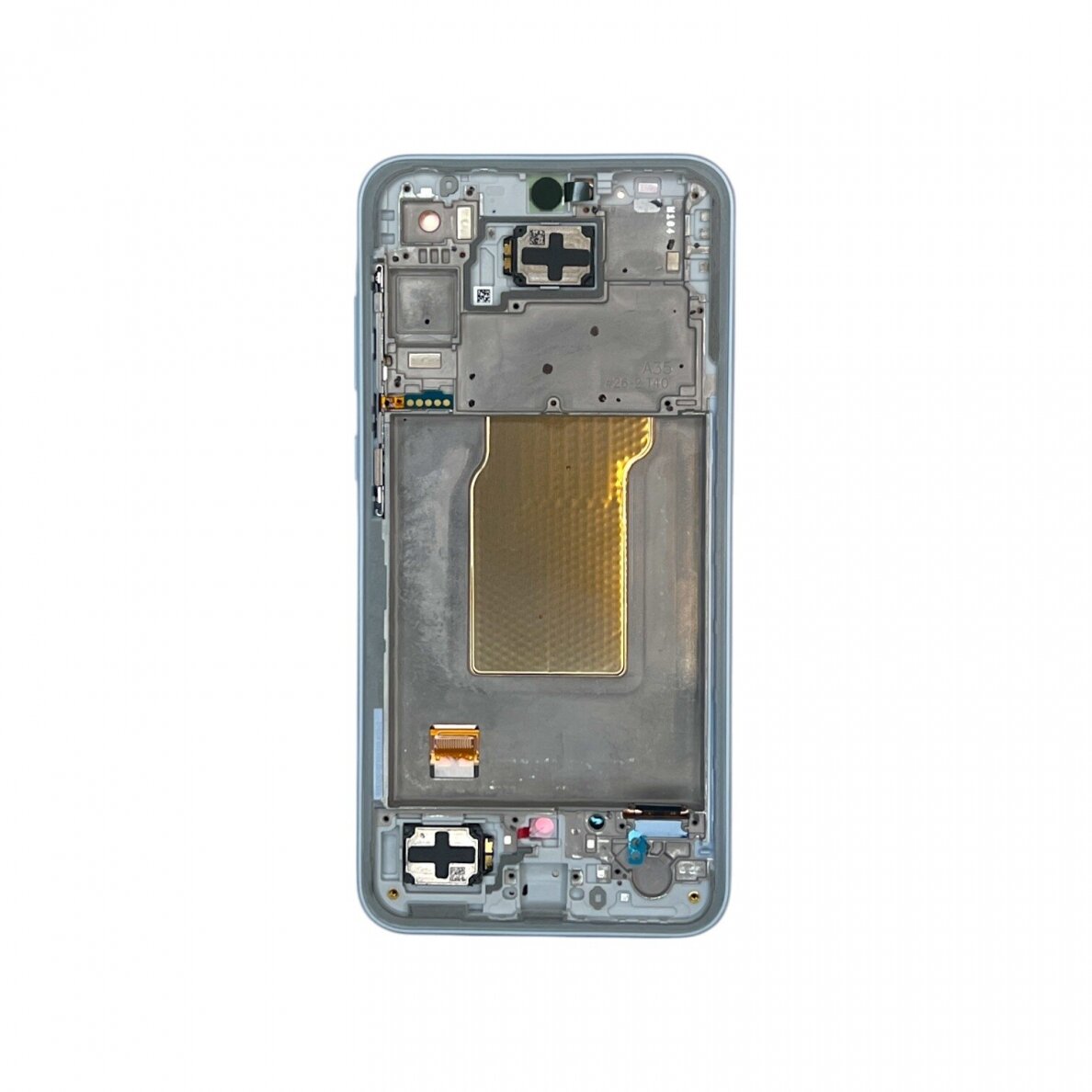 Samsung Galaxy A35 5G (A356) ekranas su rėmeliu (Blue) (Service Pack) 1 Samsung Galaxy A35 5G (A356) ekranas su rėmeliu (Blue) (Service Pack) 1