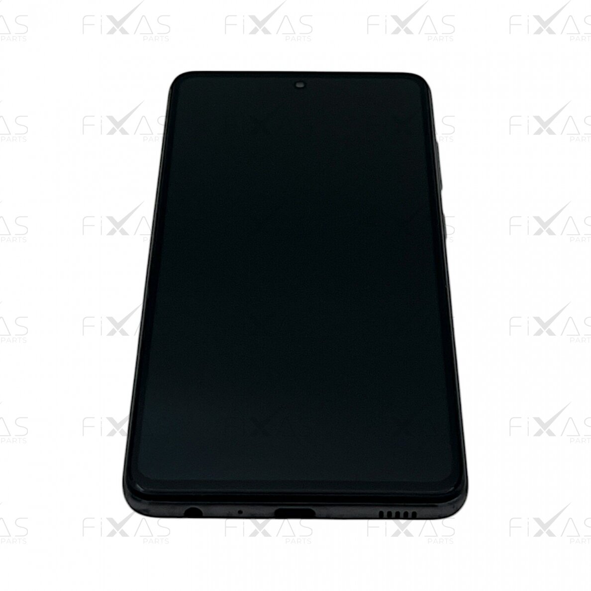 Samsung Galaxy A52s (A528) ekranas su rėmeliu (Awesome Black) (Pulled / Grade C)