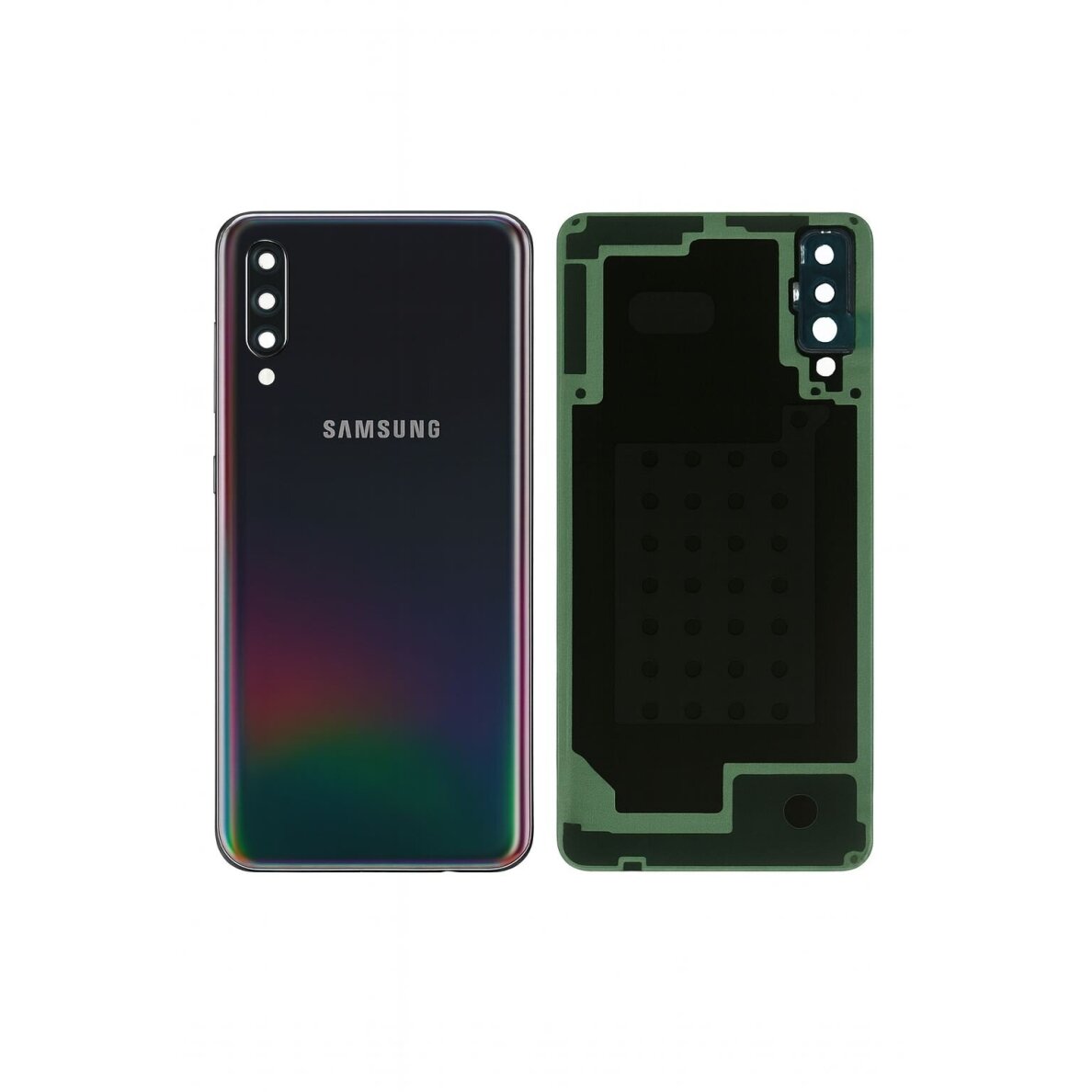 Samsung Galaxy A70 (A705) back cover (Black) (Pulled / Grade C)