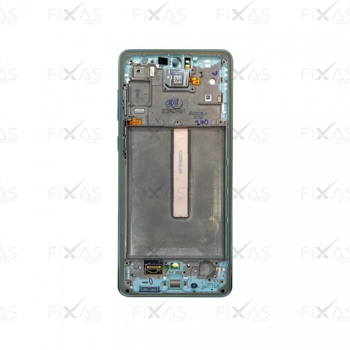 Samsung Galaxy A73 (A736) display module with frame (Awesome Mint) (Service Pack) 1 Samsung Galaxy A73 (A736) display module with frame (Awesome Mint) (Service Pack) 1