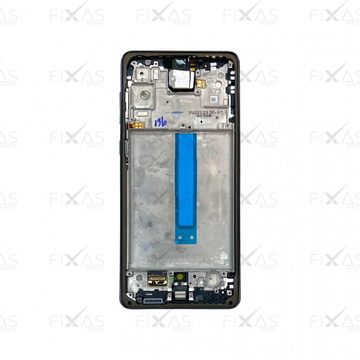 Samsung Galaxy A73 (A736) display module with frame (Black) (Service Pack) 1