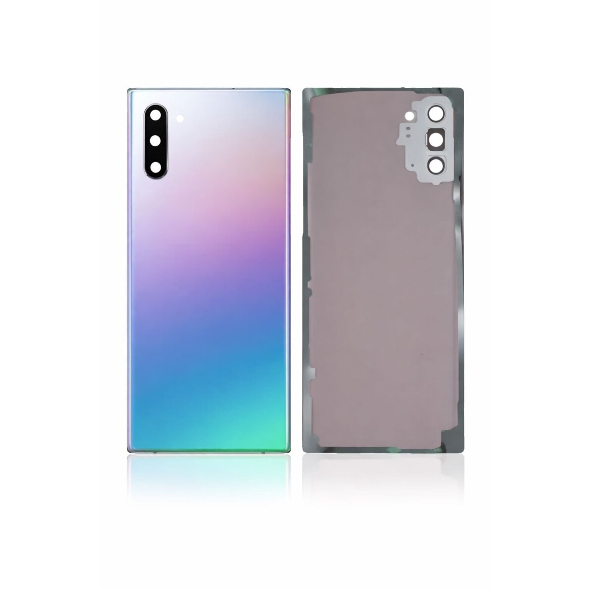 Samsung Galaxy Note 10 (N970) back cover with camera lens (Aura Glow) (Pulled / Grade B) Samsung Galaxy Note 10 (N970) back cover with camera lens (Aura Glow) (Pulled / Grade B)