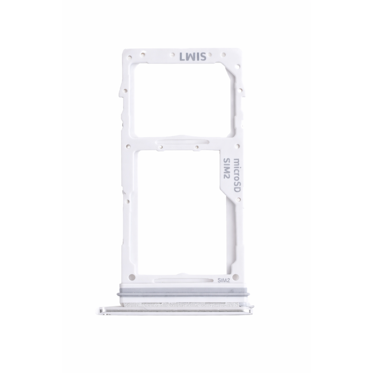 Samsung Galaxy S10 Lite (G770) Sim tray holder (Silver) (Original / Used)
