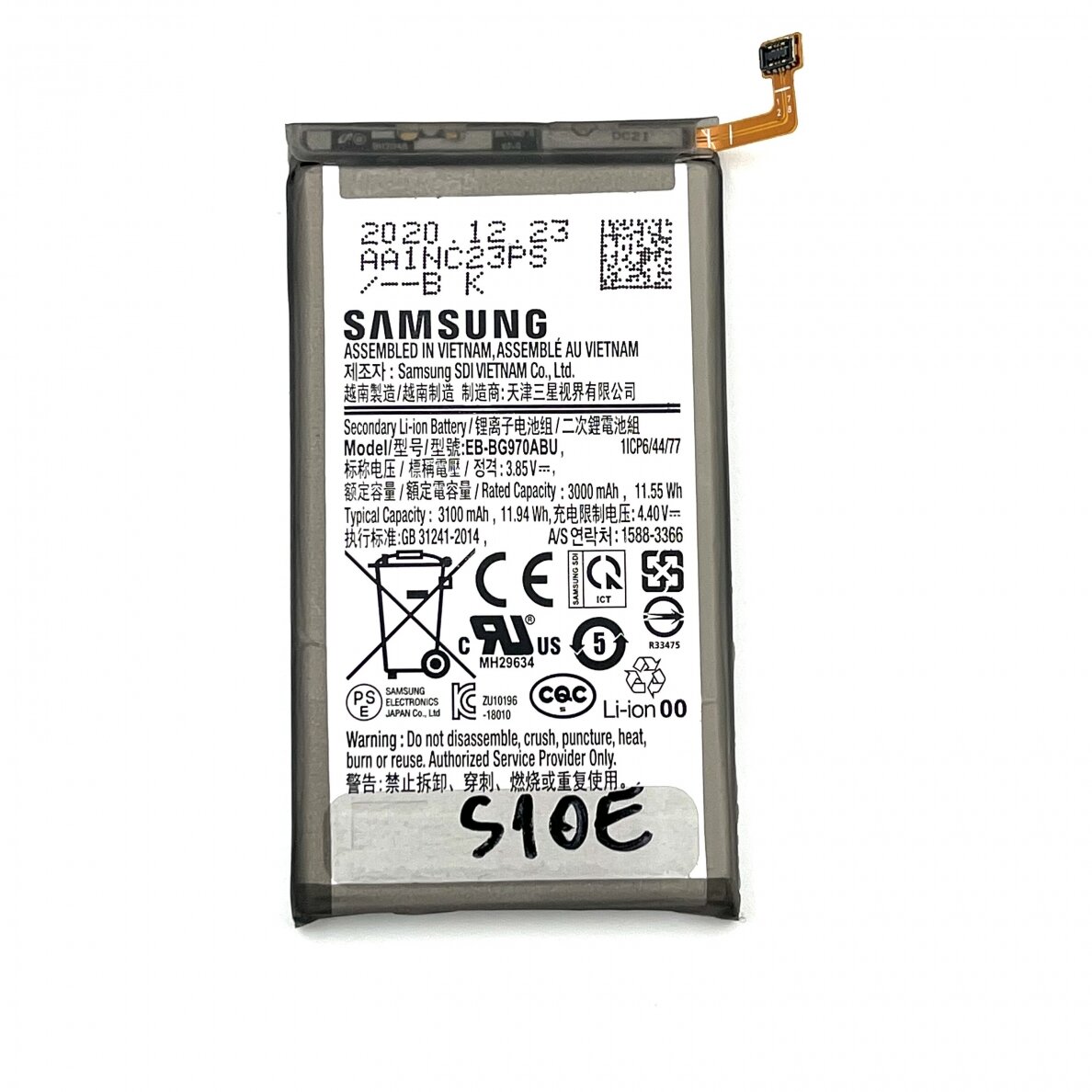 Samsung Galaxy S10e (G970) battery (Original / Used)