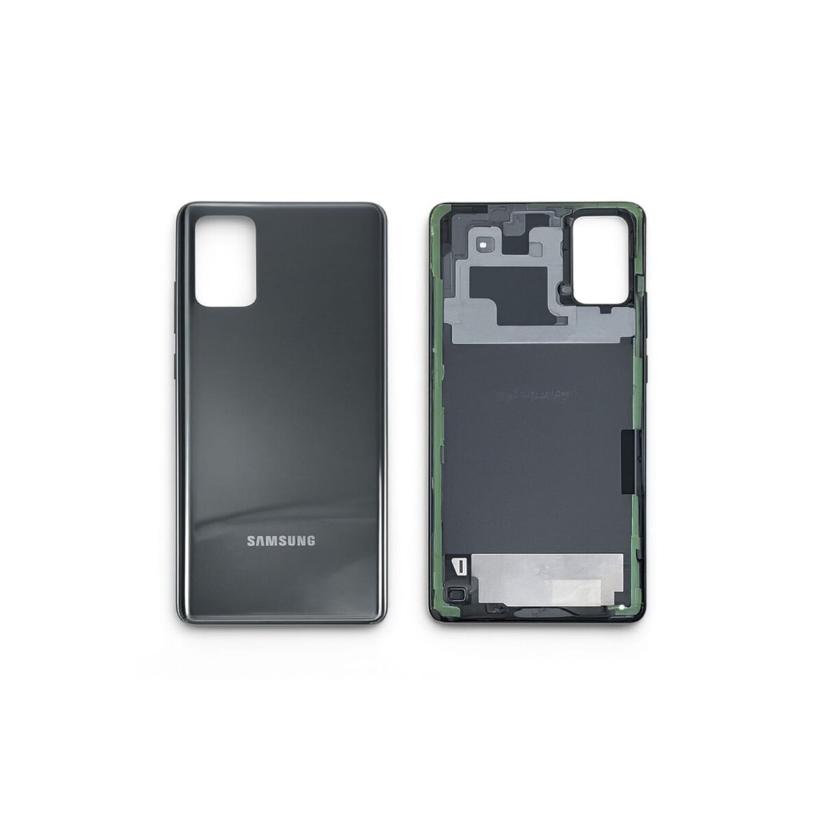 Samsung Galaxy S20+ (G985) back cover (NO CAMERA LENS) (Cosmic Gray) (Pulled / Grade C) Samsung Galaxy S20+ (G985) back cover (NO CAMERA LENS) (Cosmic Gray) (Pulled / Grade C)
