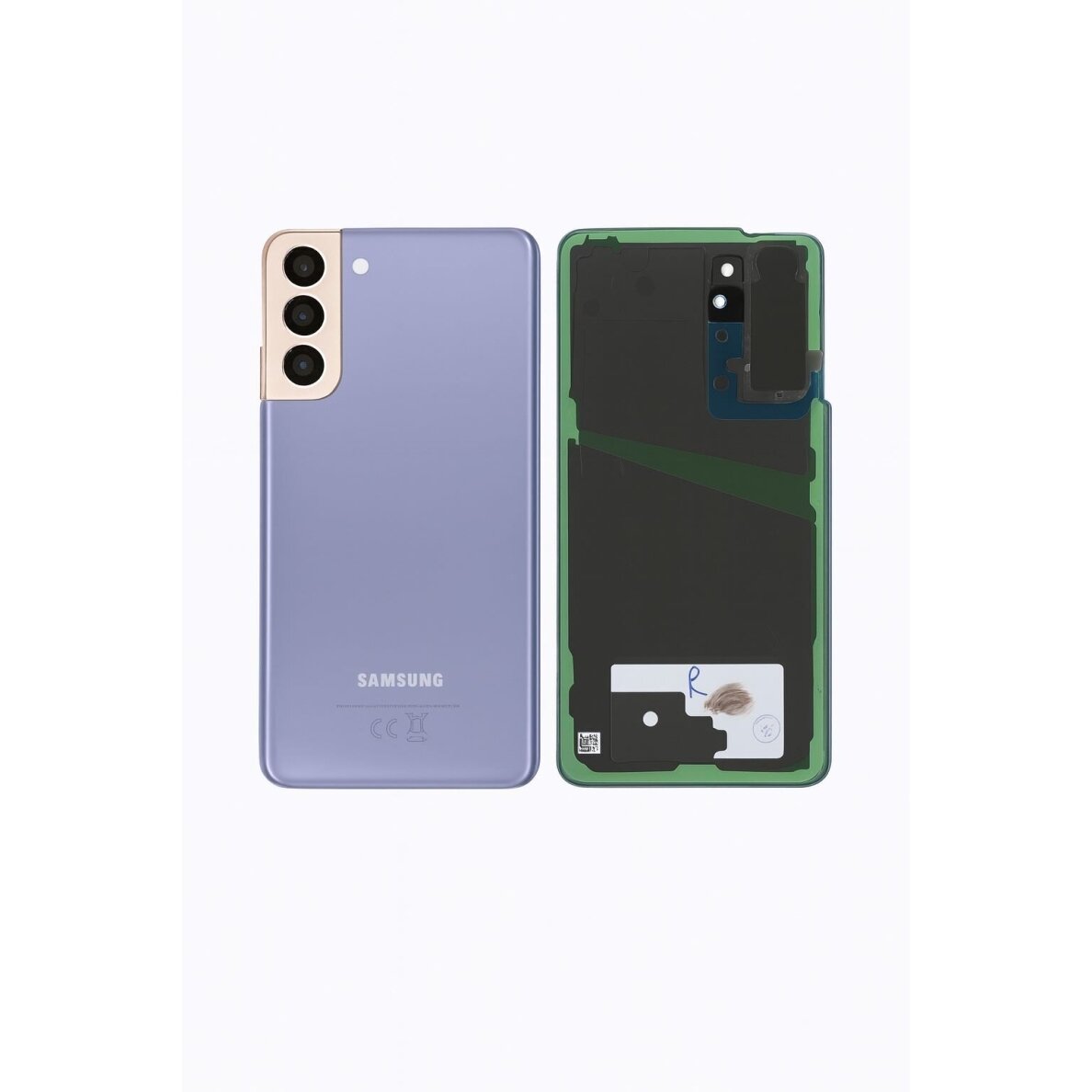 Samsung Galaxy S21 (G991) back cover with camera lens (Violet) (Pulled/Grade C)