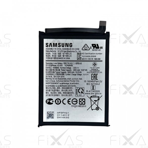 Samsung Galaxy A02S (A025) akumuliatorius (Original / Used) Samsung Galaxy A02S (A025) akumuliatorius (Original / Used)