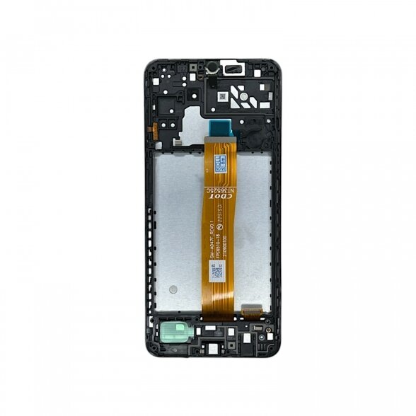 Samsung Galaxy A04S 2022 (A047) ekranas su rėmeliu (Black) (Service Pack) 1