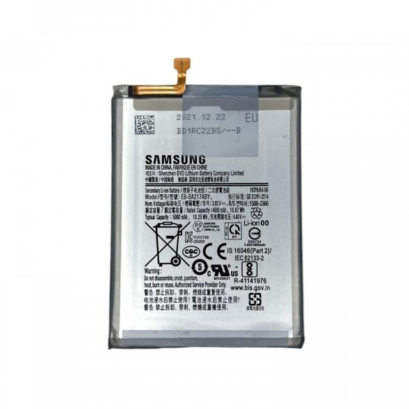 Samsung Galaxy A12 (A125) akumuliatorius (Original / Used) Samsung Galaxy A12 (A125) akumuliatorius (Original / Used)
