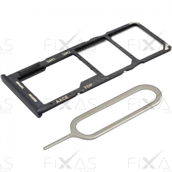 Samsung Galaxy A13 (A136) sim card holder (Black) (Original / Used) Samsung Galaxy A13 (A136) sim card holder (Black) (Original / Used)