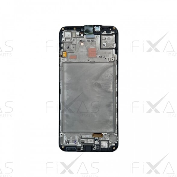 Samsung Galaxy A15 4G / A15 5G (A155 / A156) ekranas su rėmeliu (Black) (Service Pack) 1