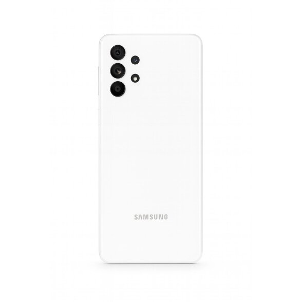 Samsung Galaxy A32 4G (A325) back cover with camera lens (Awesome White) (Pulled / Grade C) Samsung Galaxy A32 4G (A325) back cover with camera lens (Awesome White) (Pulled / Grade C)