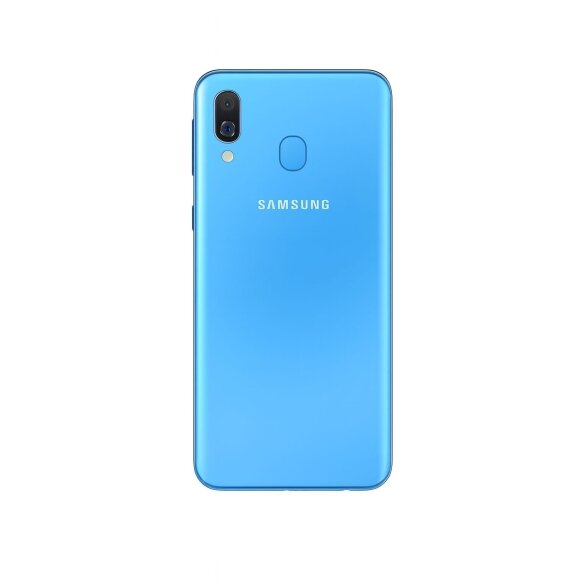 Samsung Galaxy A40 (SM-A405FN / DS) back cover with camera lens (Blue) (Pulled / Grade A) Samsung Galaxy A40 (SM-A405FN / DS) back cover with camera lens (Blue) (Pulled / Grade A)