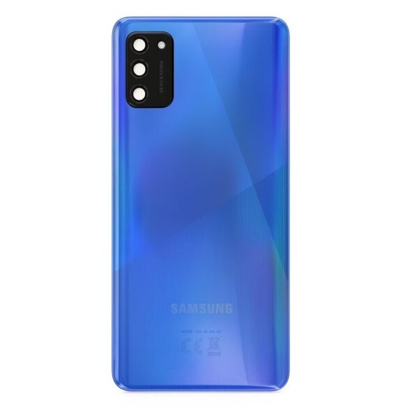 Samsung Galaxy A41 (A415) back cover with camera lens (Prism Crush Blue) (Pulled / Grade C) Samsung Galaxy A41 (A415) back cover with camera lens (Prism Crush Blue) (Pulled / Grade C)