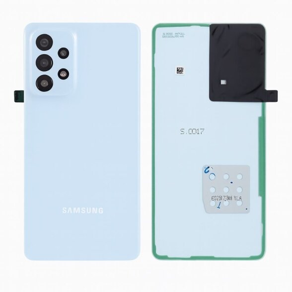 Samsung Galaxy A53 5G (A536) back cover with camera lens (Blue) (Pulled / Grade B) Samsung Galaxy A53 5G (A536) back cover with camera lens (Blue) (Pulled / Grade B)