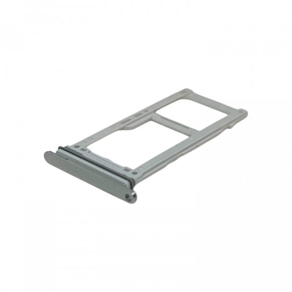 Samsung Galaxy S10 (G973) / S10+ (G975) / S10e (G970) Sim card holder (Silver) (Original / Used) Samsung Galaxy S10 (G973) / S10+ (G975) / S10e (G970) Sim card holder (Silver) (Original / Used)