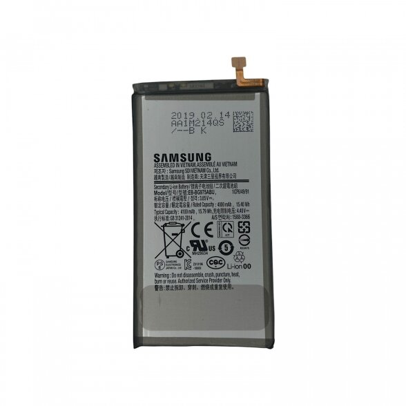 Samsung Galaxy S10+ (G975) battery (Original / Used) Samsung Galaxy S10+ (G975) battery (Original / Used)