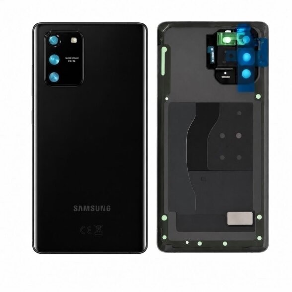 Samsung Galaxy S10 Lite (G770) back cover with camera lens (Black) (Pulled / Grade C) Samsung Galaxy S10 Lite (G770) back cover with camera lens (Black) (Pulled / Grade C)