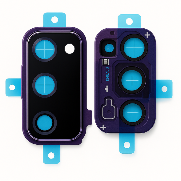 Samsung Galaxy S20 FE (G781) camera lens with frame (Lavender) (Compatible) Samsung Galaxy S20 FE (G781) camera lens with frame (Lavender) (Compatible)