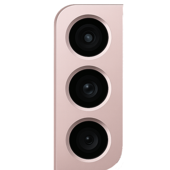 Samsung Galaxy S21+ 5G (G991) camera lens with frame (Pink) (Compatible) Samsung Galaxy S21+ 5G (G991) camera lens with frame (Pink) (Compatible)