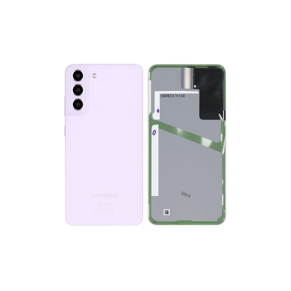 Samsung Galaxy S21 FE (G990) back cover with camera lens (Lavender) (Pulled / Grade A) Samsung Galaxy S21 FE (G990) back cover with camera lens (Lavender) (Pulled / Grade A)