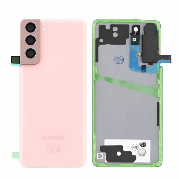 Samsung Galaxy S21 (G991) back cover with camera lens (Pink) (Pulled / Grade C) Samsung Galaxy S21 (G991) back cover with camera lens (Pink) (Pulled / Grade C)