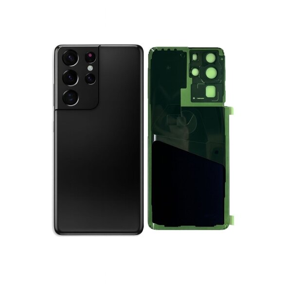 Samsung Galaxy S21 Ultra 5G (G998) back cover with camera lens (Phantom Black) (Pulled / Grade C) Samsung Galaxy S21 Ultra 5G (G998) back cover with camera lens (Phantom Black) (Pulled / Grade C)