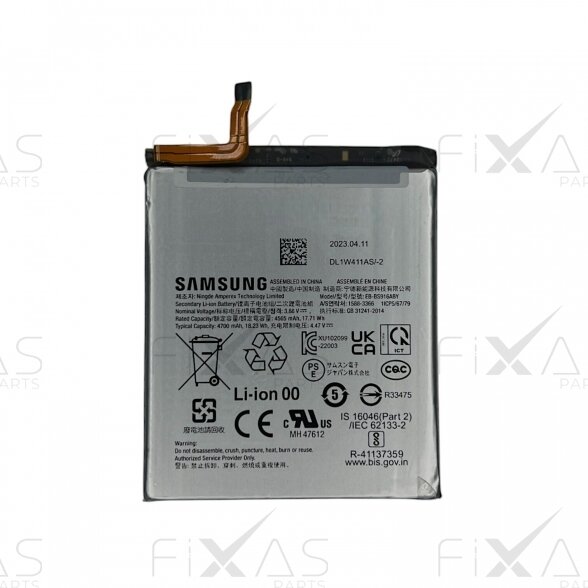 Samsung Galaxy S23+ (SM-S916B) battery (Original / Used) Samsung Galaxy S23+ (SM-S916B) battery (Original / Used)