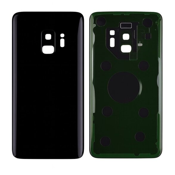 Samsung Galaxy S9 (G960) back cover with camera lens (Black) (Pulled / Grade B) Samsung Galaxy S9 (G960) back cover with camera lens (Black) (Pulled / Grade B)